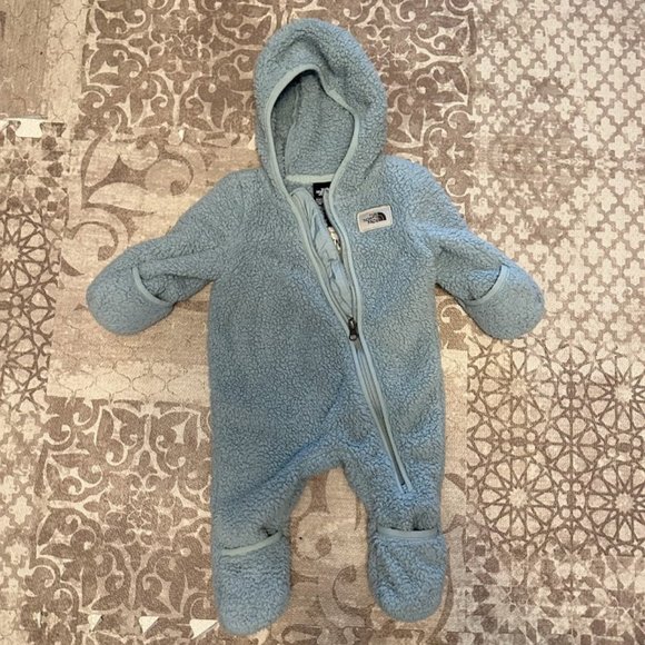 North Face Baby Bear One-Piece Bunting Suit - Picture 4 of 4